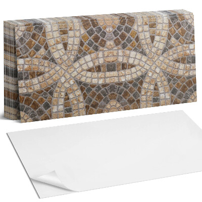 Panou perete Model mozaic în țesătură