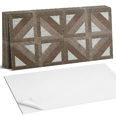 Panou perete Geometria lemnului și a betonului