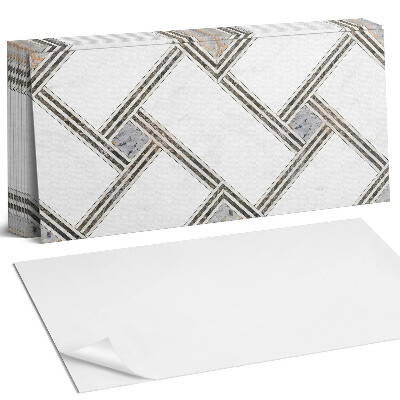 Panou decorativ bucatarie Model geometric cu linii