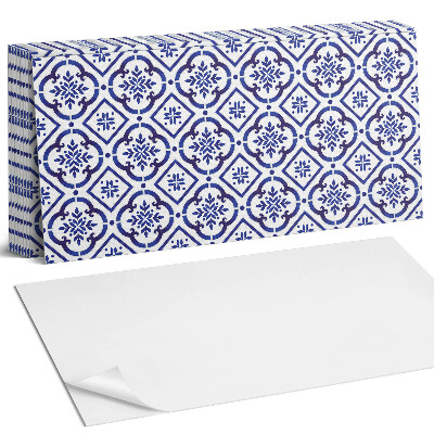 Panou decorativ bucatarie Model de țiglă cu ornamente