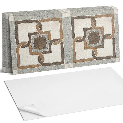 Panou perete Model geometric de țiglă