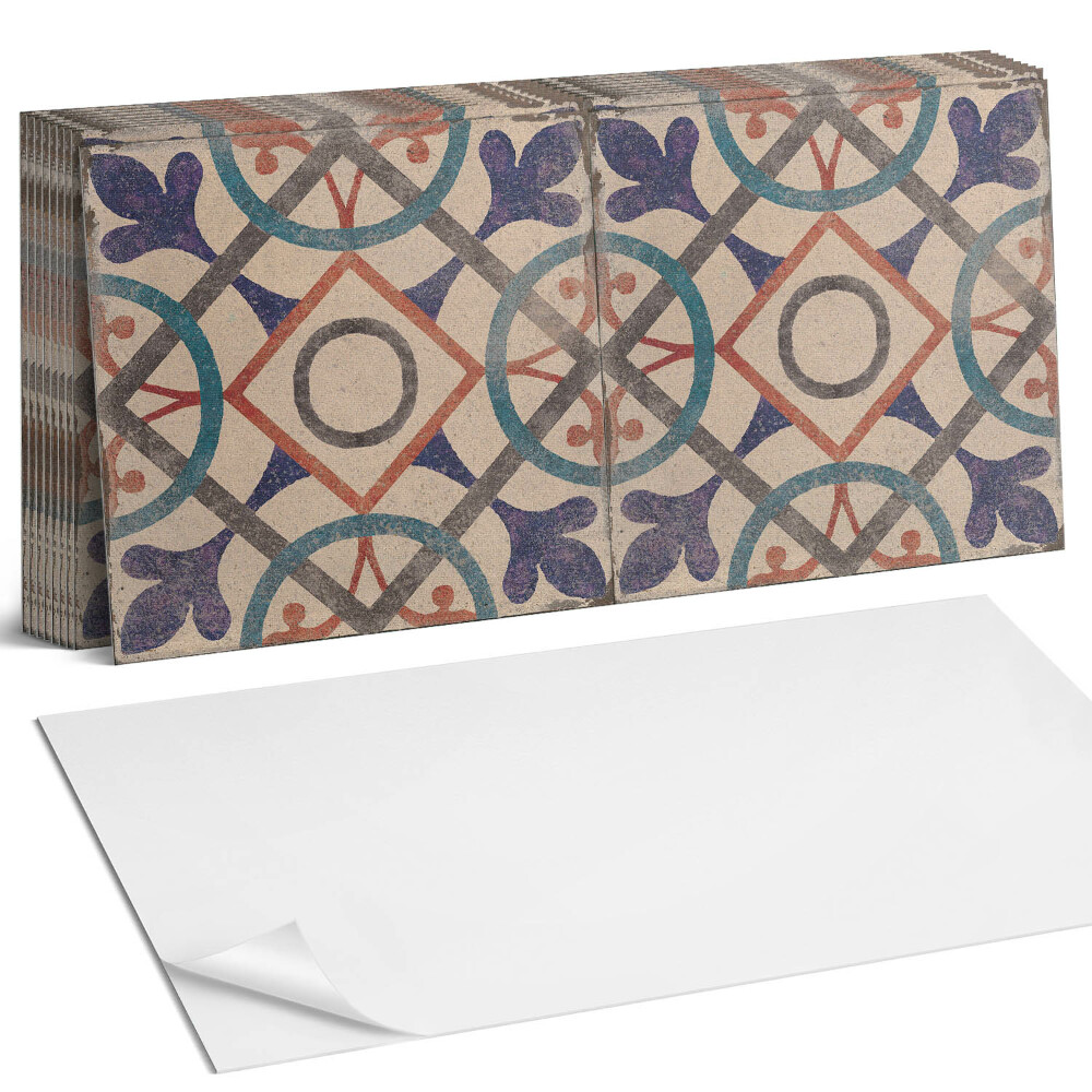 Panou decorativ bucatarie Model geometric cu cercuri