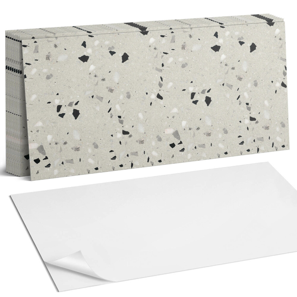 Panou decorativ bucatarie Model cu fragmente mici