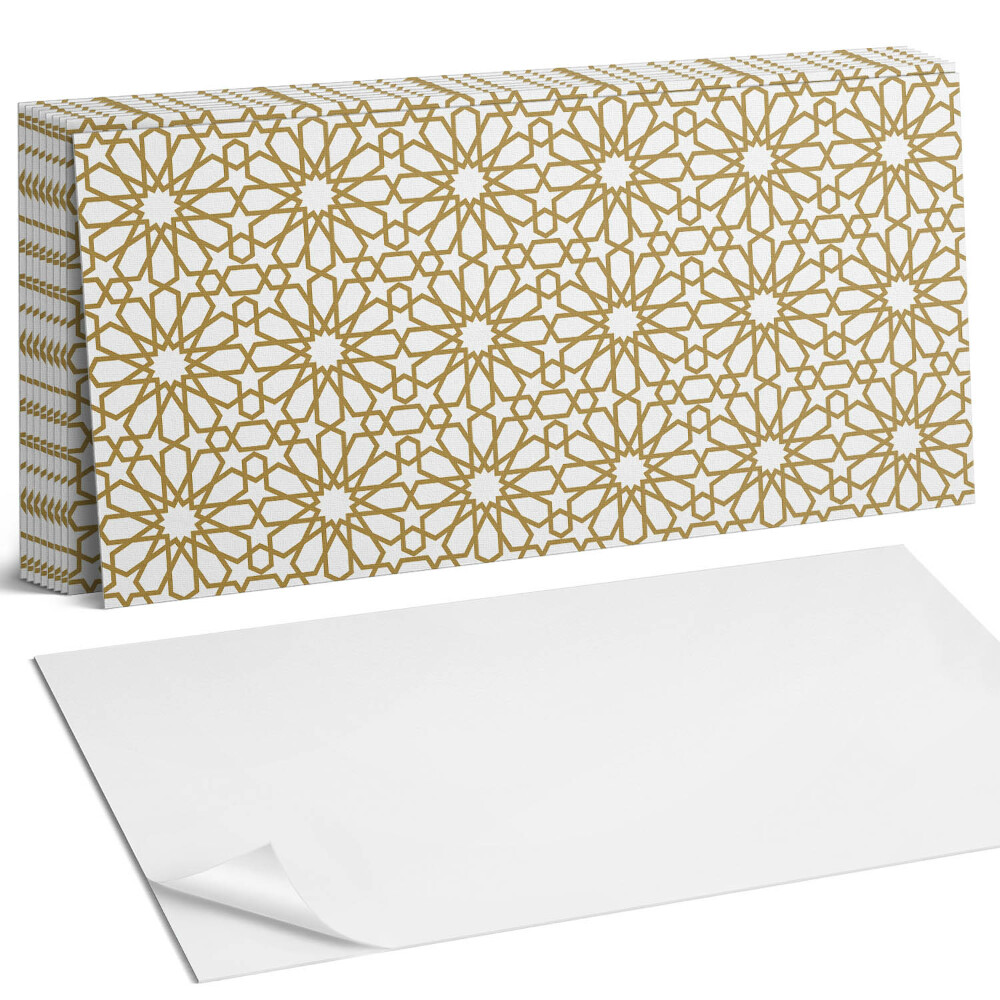 Panou decorativ bucatarie Model geometric cu stele