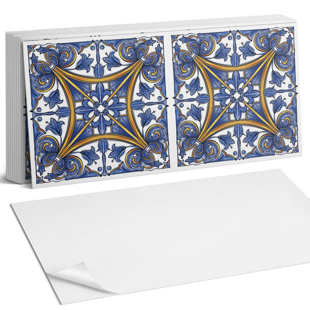 Panou perete Model de plante cu ornamente