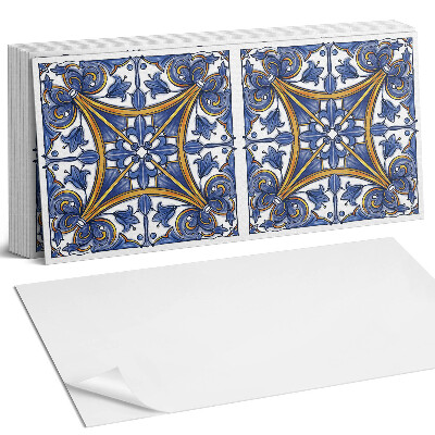 Panou perete Model de plante cu ornamente