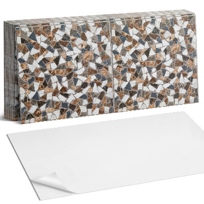 Panou decorativ Mozaic cu diferite forme