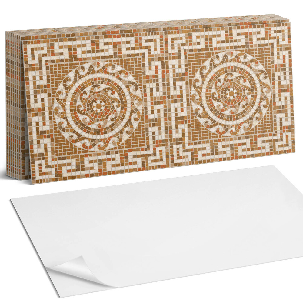 Panou decorativ bucatarie Mozaic cu model circular