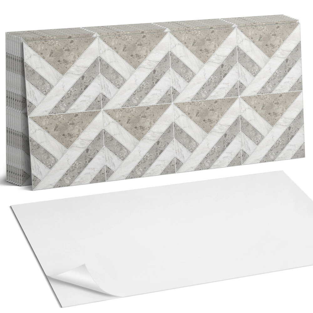 Panou decorativ Model geometric în plăci