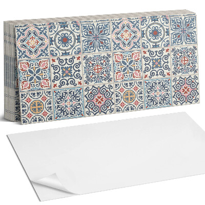 Panou decorativ bucatarie Modele în stil mozaic