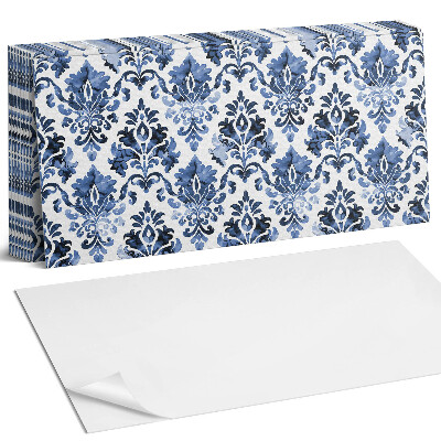 Panou decorativ bucatarie Model floral în stil baroc