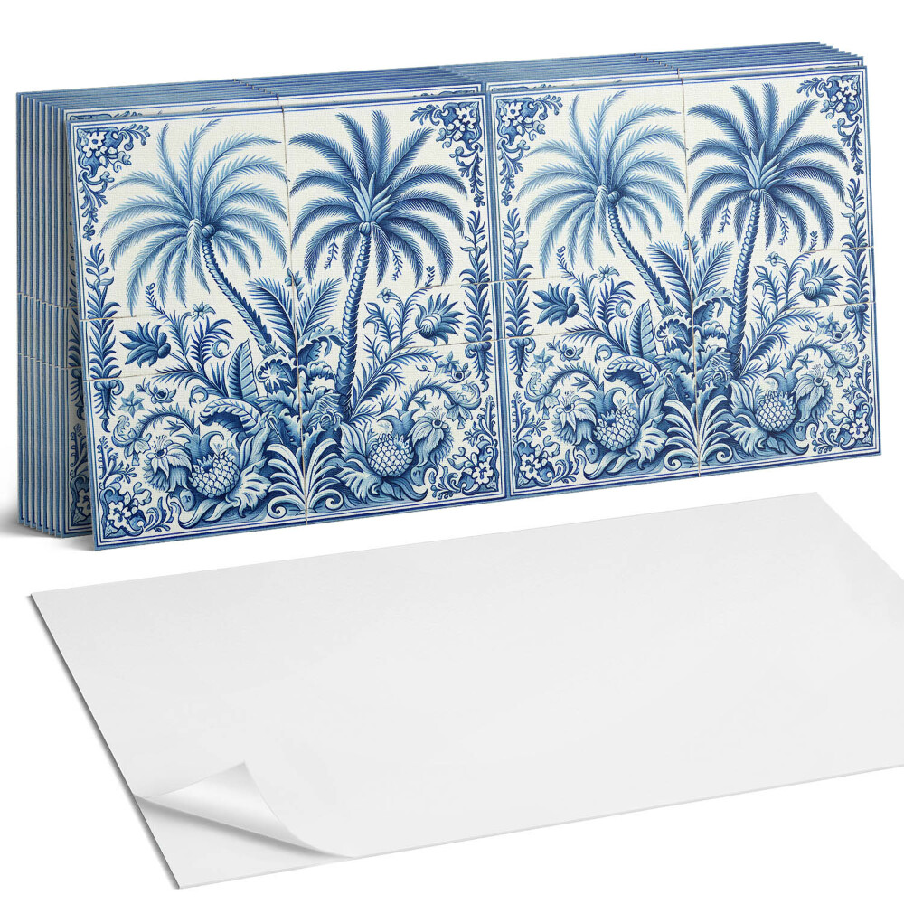 Panou perete Model de plante tropicale