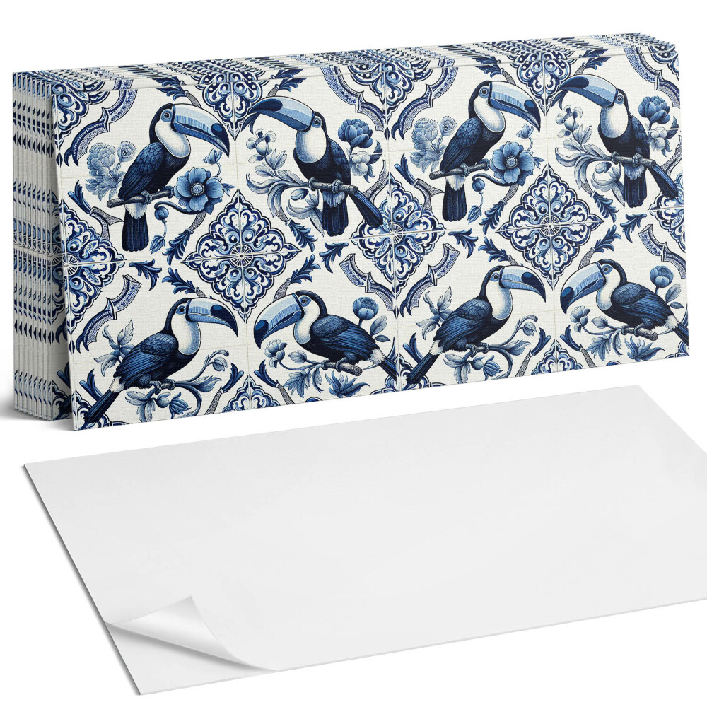 Panou perete Tucan pe plăci decorative