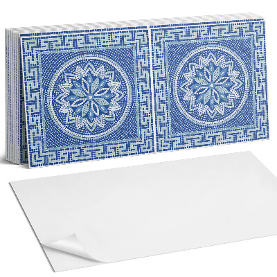 Panou decorativ Design floral cu model mozaic