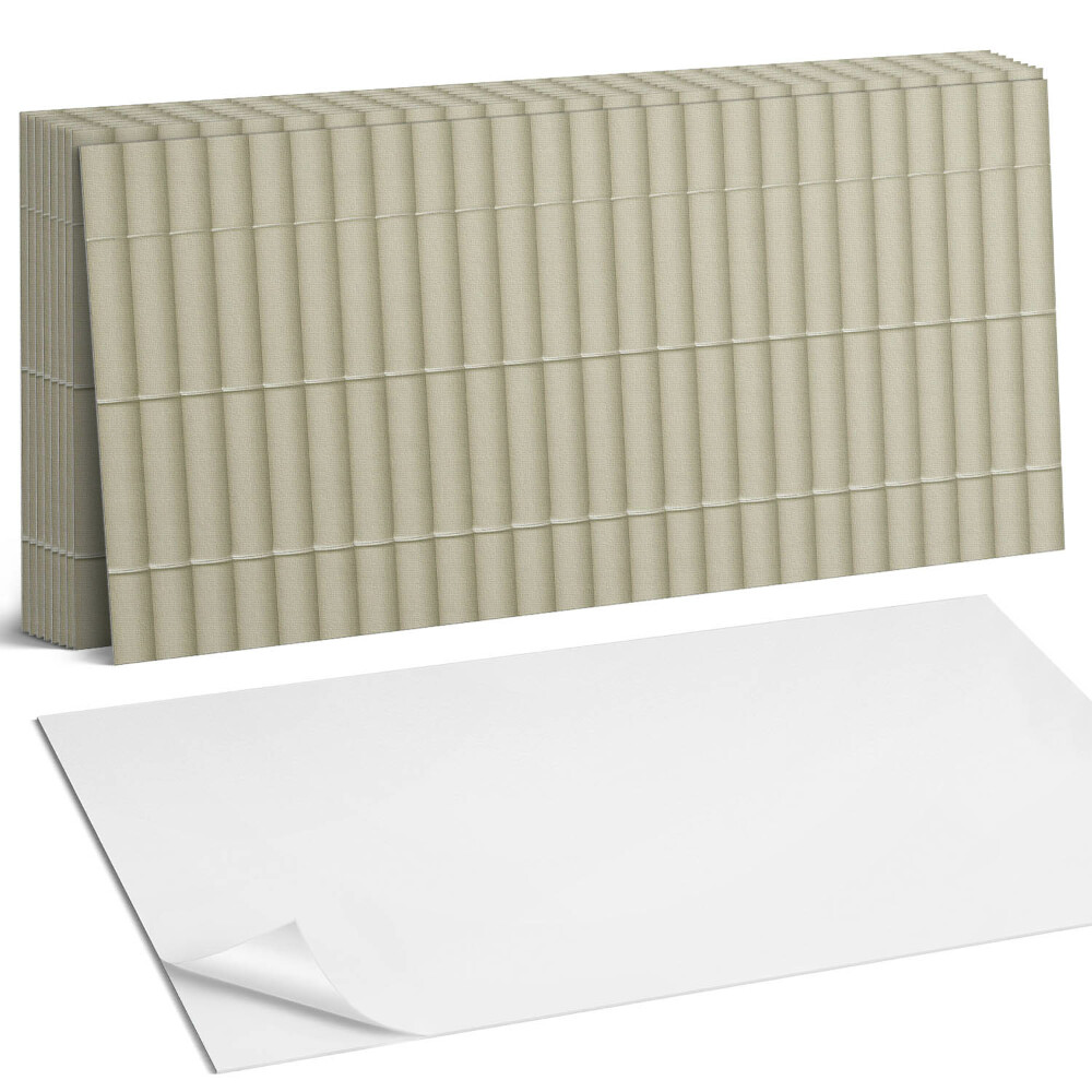 Panou decorativ bucatarie Model cu dungi orizontale