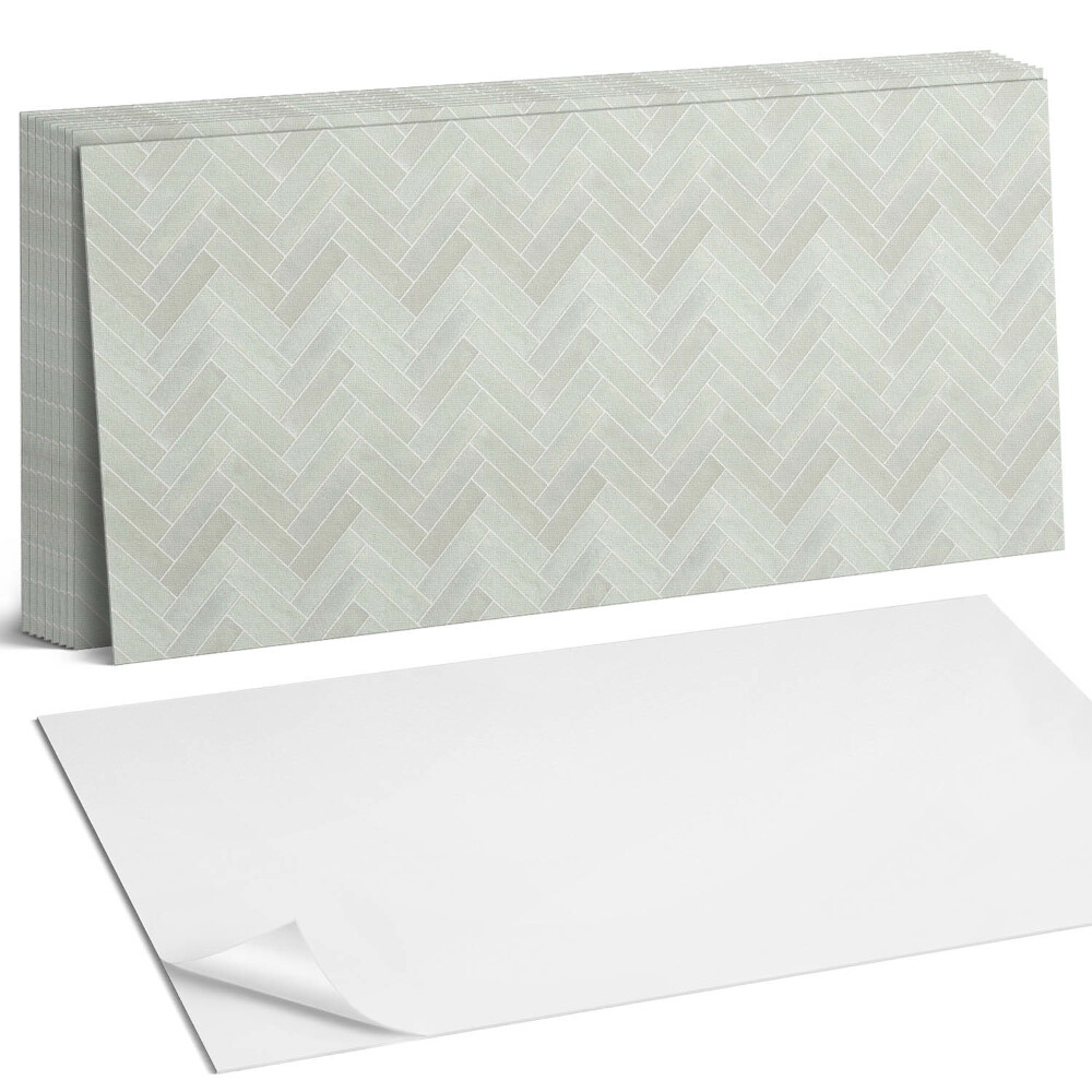 Panou decorativ bucatarie Model în spic de hering