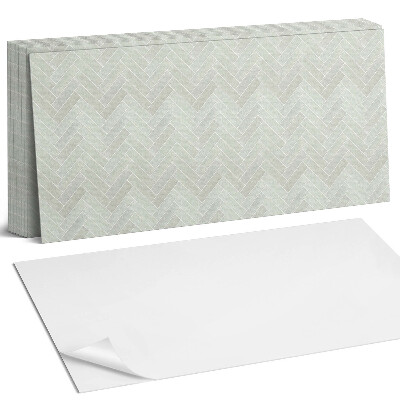 Panou decorativ bucatarie Model în spic de hering