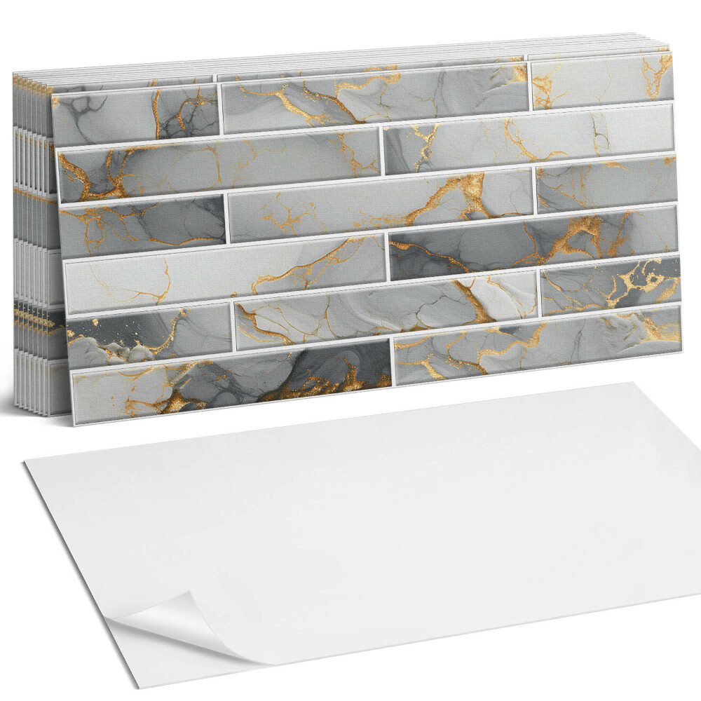 Panou decorativ bucatarie Model elegant de marmură