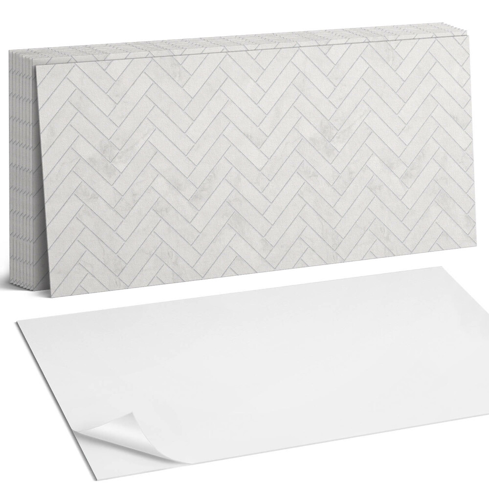 Panou decorativ bucatarie Model 3D în spic de hering