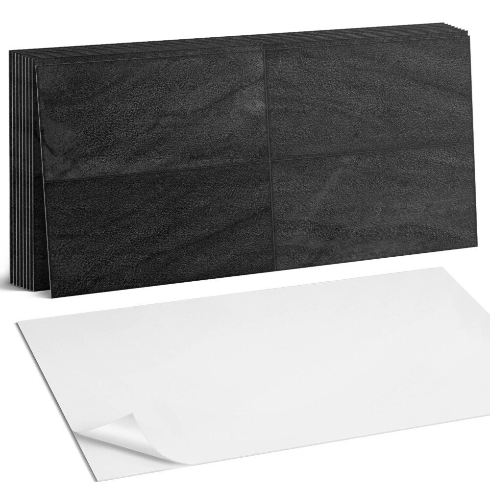 Panou decorativ bucatarie Plăci de piatră închise la culoare