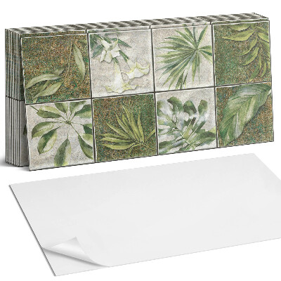 Panou decorativ Frunze în mozaicul naturii