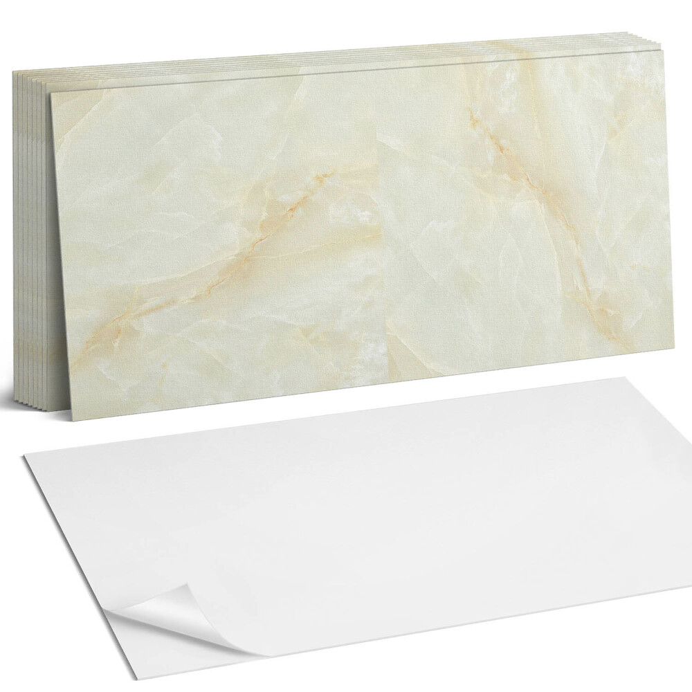 Panou decorativ bucatarie Model elegant de marmură