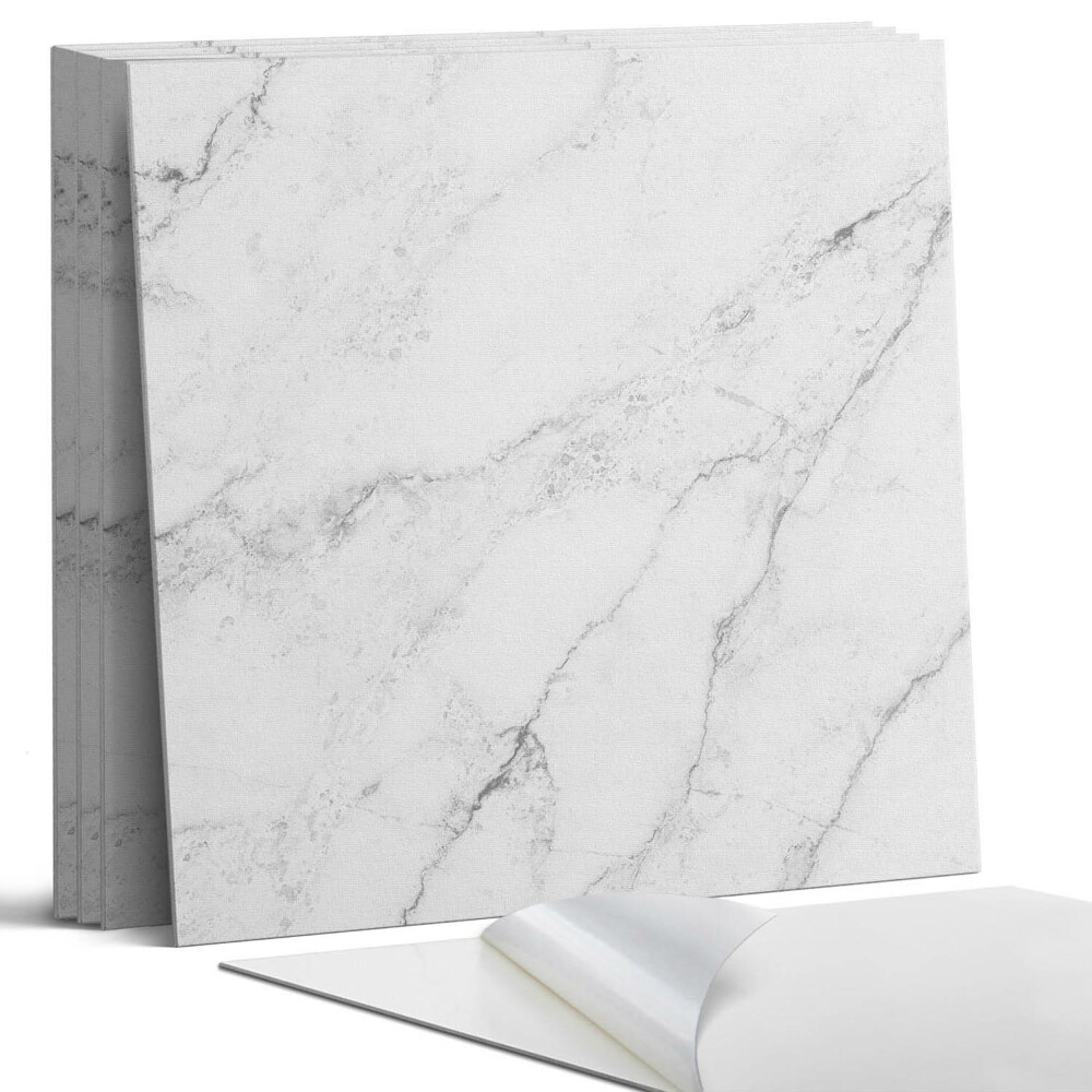 Panou decorativ pvc Marmură albă elegantă