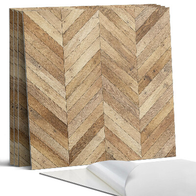 Panou decorativ perete Model de lemn în spic de hering