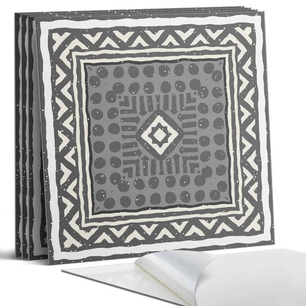 Panou decorativ perete Model geometric cu rame