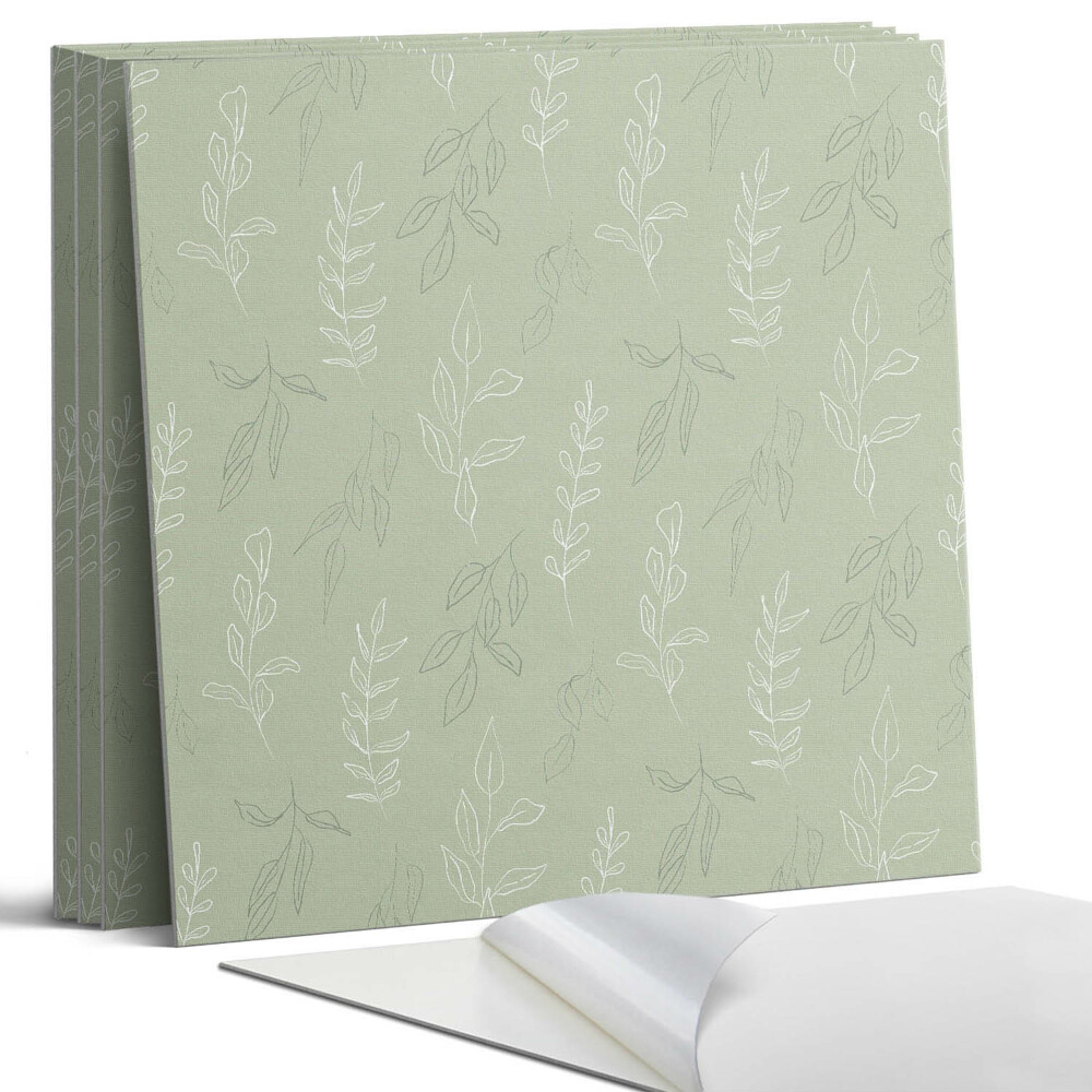 Panou decorativ pvc Modelul frunzelor de plante