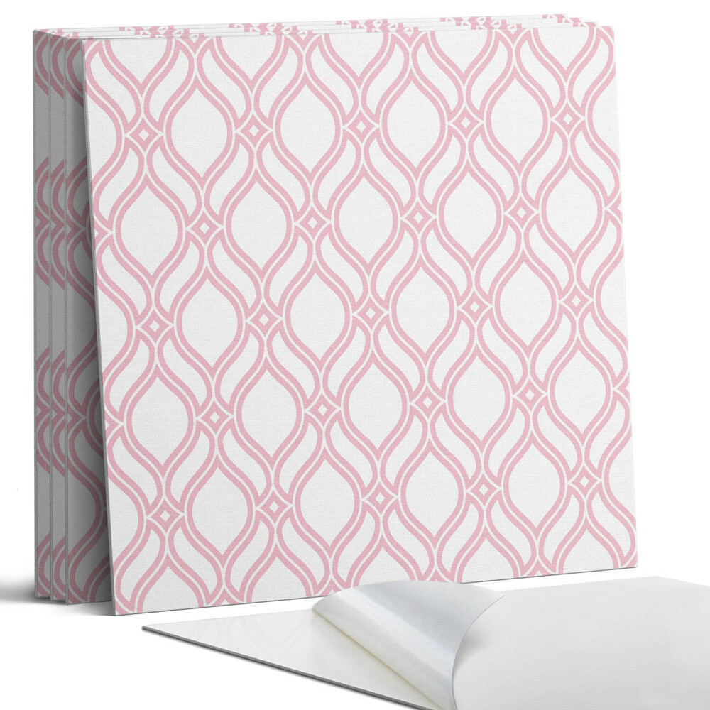 Panou perete pătrat Model ondulat elegant