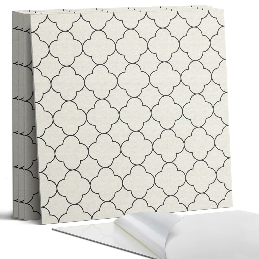 Panou decorativ pvc Model floral în plasă