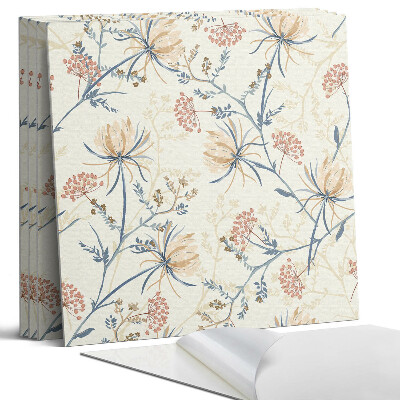 Panou decorativ pvc Model floral pe fundal