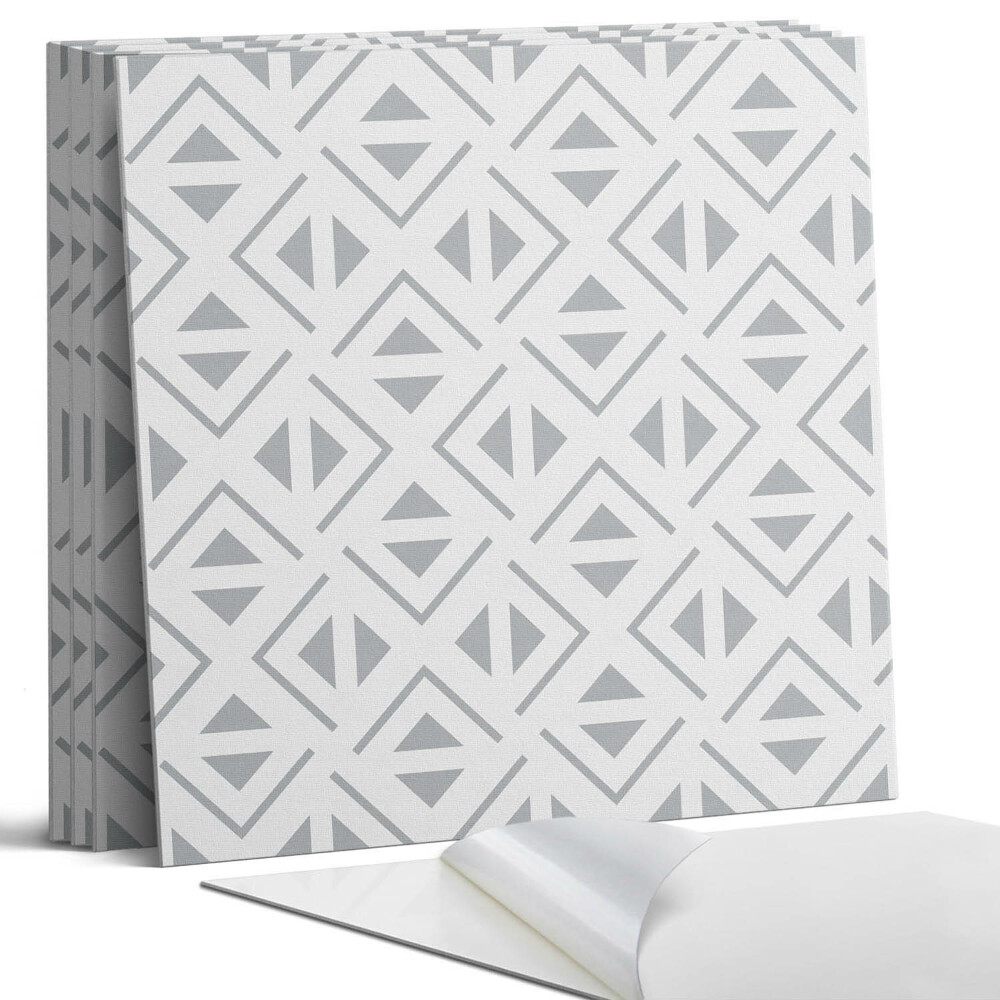 Panou decorativ bucatarie Geometrie în pătrate