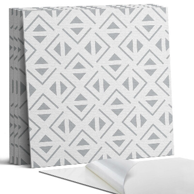 Panou decorativ bucatarie Geometrie în pătrate