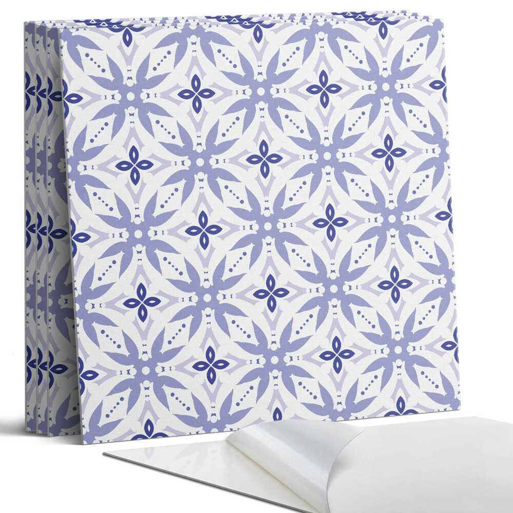 Panou decorativ perete Model geometric cu flori