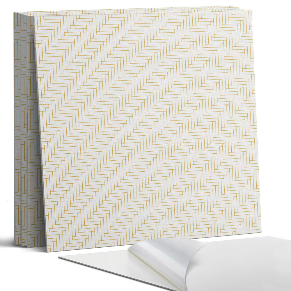 Panou decorativ perete Model în spic de hering