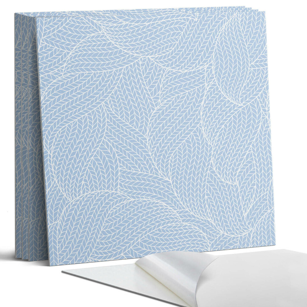 Panou decorativ perete Model de frunze în valuri