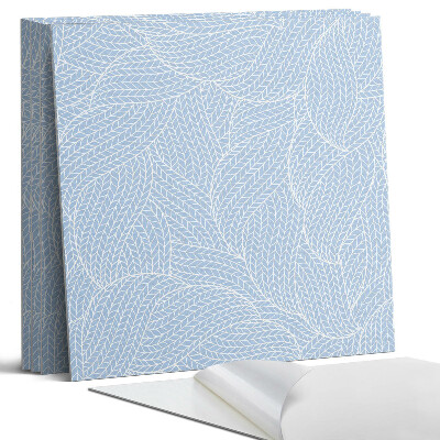 Panou decorativ perete Model de frunze în valuri