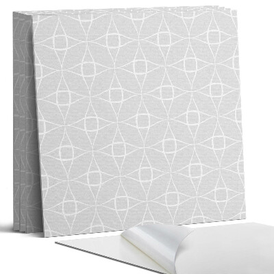 Panou decorativ bucatarie Model de grilă geometrică