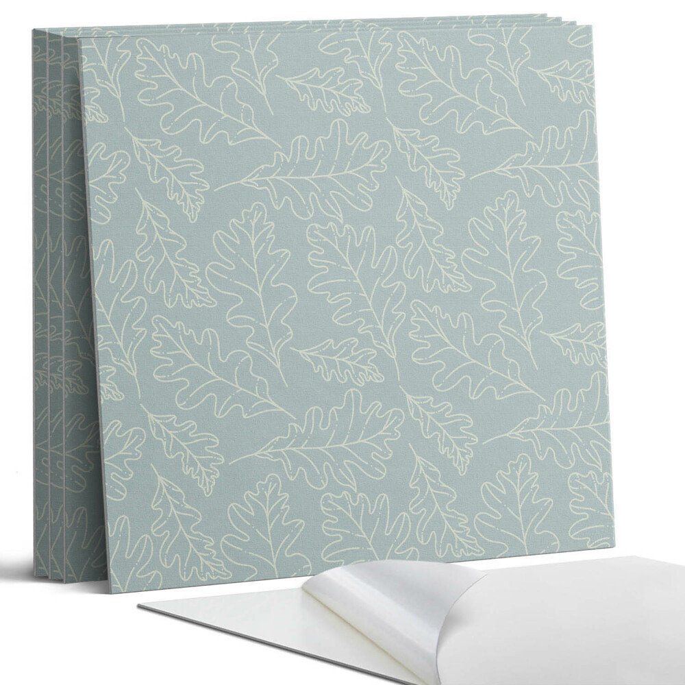 Panou decorativ pvc Frunze pe un fundal delicat