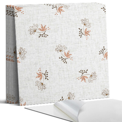 Panou decorativ perete Model floral pe fundal