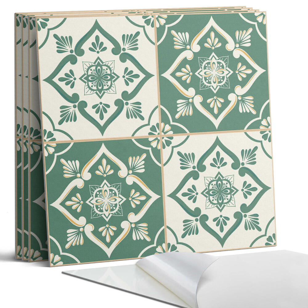 Panou decorativ perete Modele florale pe plăci