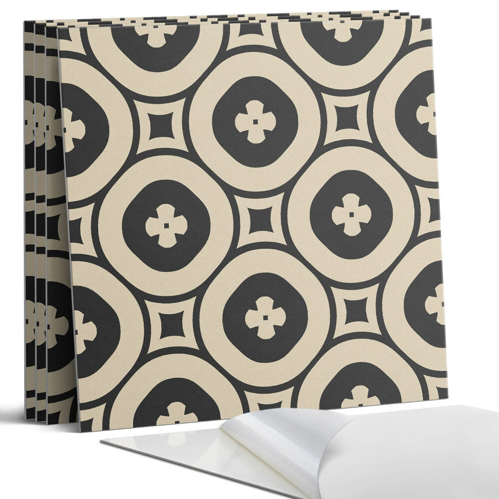 Panou perete Model geometric cu pătrate