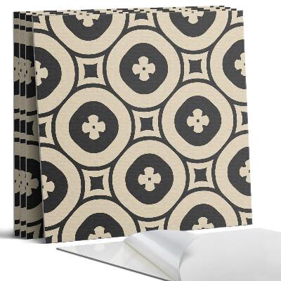 Panou perete Model geometric cu pătrate