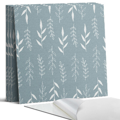 Panou perete Model de plante pe fundal