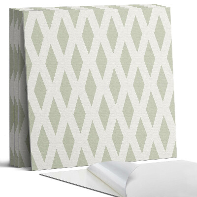 Panou decorativ bucatarie Model de diamant într-o grilă