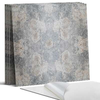 Panou decorativ perete Model floral în fundal