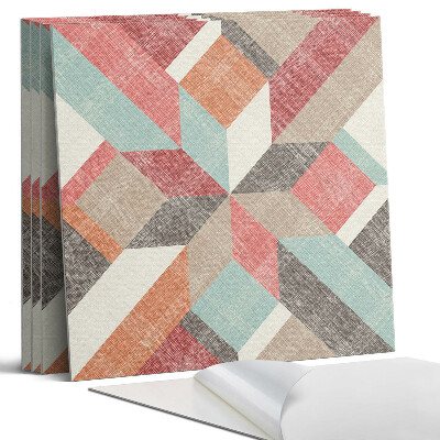 Panou decorativ pvc Geometrie în forme colorate