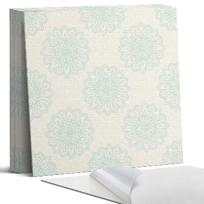 Panou decorativ bucatarie Model floral în fundal